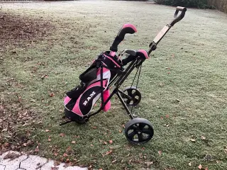 Fint børnesæt med vogn og bag