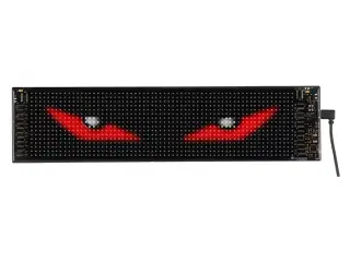 Allride LED-panel Devil Eyes M 37,2 x 9,2 cm., m. app