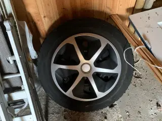 Vinterdæk på stålfælge 