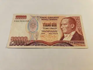 20000 Lirasi Turkey