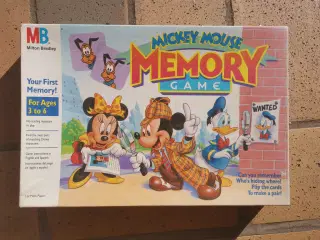 Walt Disney Mickey Mouse Memory Game Brætspil