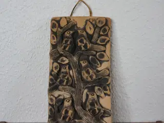 Vintage relief af fugle