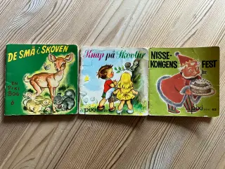 Sjældne gamle Pixi bøger fra Illustrationsforlaget