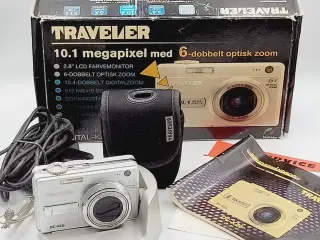 ⭐️· DIGITALKAMERA: Traveler DC-XZ6 10.1 MP 