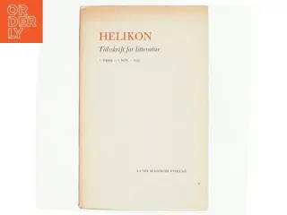 Helikon, tidsskrift for litteratur
