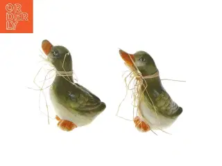 Dekorative andefigurer (str. 2 stk 9 cm)