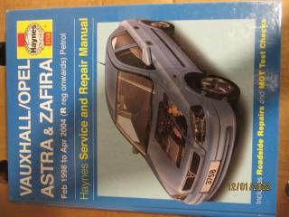 Haynes Opel Astra/Zafira 