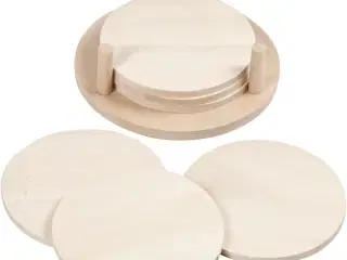 Brikker, diam. 9,5 cm, tykkelse 5 mm, 6stk./ 1 pk.
