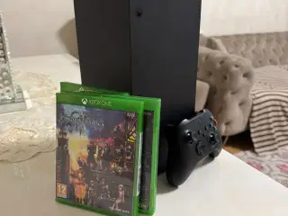 Xbox Series x 1tb + 9 spil prisen er til forhandli