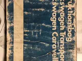 Instruktionsbog VW transporter, årg. 1984