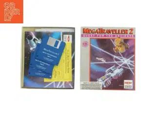 MegaTraveller 2 Computerspil fra Megatraveller (str. 24x21 cm)