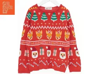 Julesweater med mønster fra H&M (str. 128)