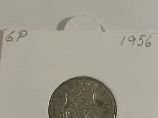 6 Pence Austrailia 1956