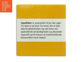 Rejsequizspil - Rejsefeber Quickie (str. 7 x 7 cm)