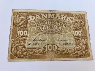 100 Kroner 1938 B Danmark