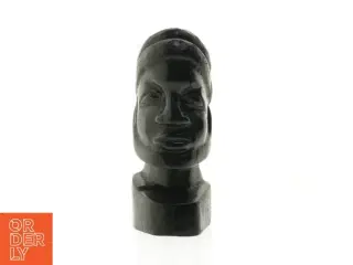 Skulptur af afrikansk mand (str. 22 cm)