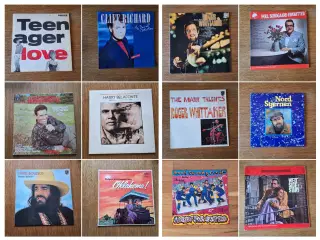 LP-musikalbum. 10kr/stk. Køb for 20kr. Kan sendes 