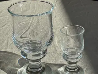 Holmegård Tivoli øl og snaps glas sælges