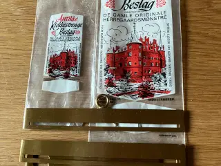 Klokkstreng mønster med beslag til f.eks. en bar.