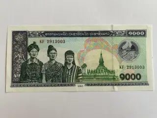 1000 Kip Laos 2003
