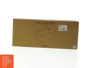 Væg plantekasse, rektangel fra Ferm Living (str. 30x15x11 cm)