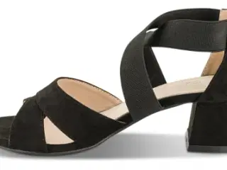 Sorte sommer sandaler