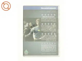The Social Network fra DVD