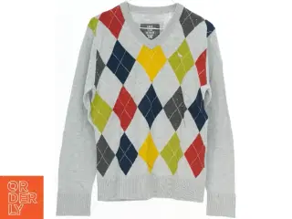 Sweater med argyle mønster fra H&M (str. 140)