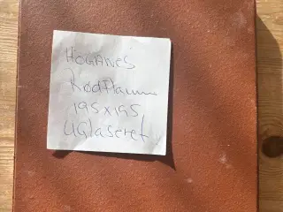 Höganäs klinker, mål 195X195 mm købes