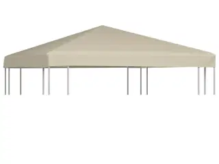 Pavillontopdække 310 g/m² 3x3 m beige