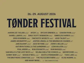 Camping Tønder festival 2026