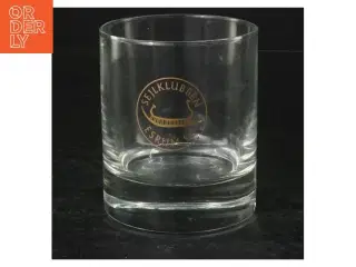 Glas med trykt logo (str. H. 9,5 cm. ø 8 cm)