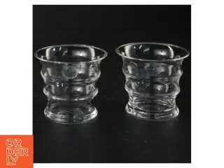 Holmegaard Glas Karen Blixen vaser fyrfadslys stager fra Holmegaard (str. H 7 cm)