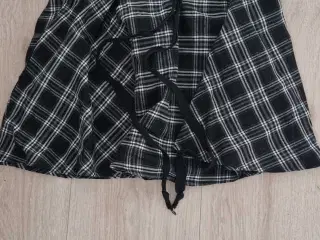 Sort ternet nederdel 