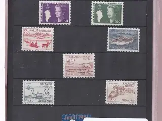 Grønland - 1981 Frimærker Komplet - Postfrisk