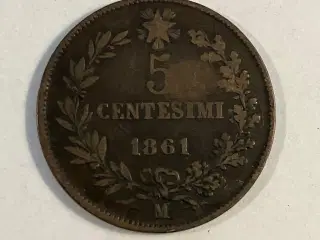 5 Centesimi Italy 1861