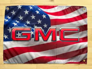 Flag med GMC US