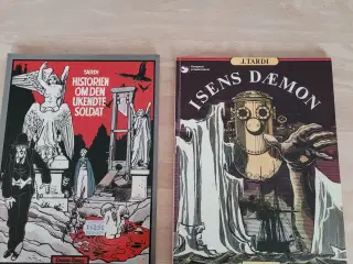 2 Tardi tegneserier. Den ukendte soldat, og isens 