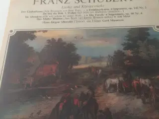 LP Franz Schubert lieder und Klavierstuc