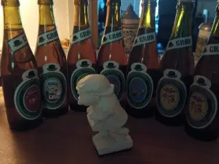 Olsen Banden øl plus Keld figur