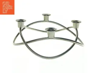 SEASON lysestage fra Georg Jensen (str. 27 cm. og 8 cm hold)