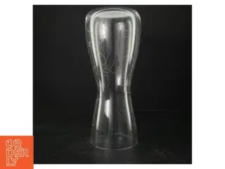 Gennemsigtig glasvase (str. Ø. 11 cm. længde, 30 cm)