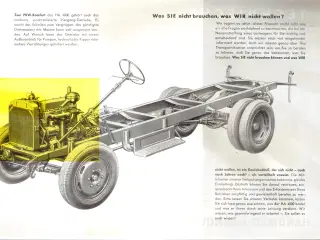Hanomag lastvognsbrochurer