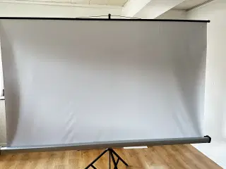 Transportabelt projektorlærred