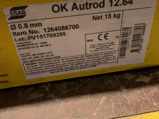 Esab autrod 12,64 0,8 mm 15 kg svejsetråd 