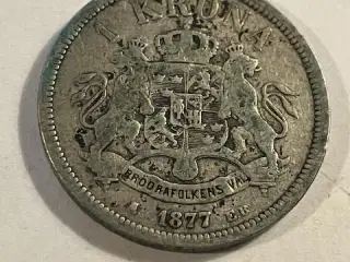 1 Krona 1877 Sverige