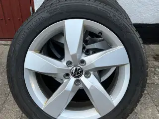 VW T-Cross Chesterfield alufælge med vinterdæk