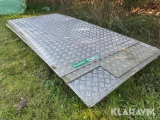 Alu dørkplader 2/4 mm