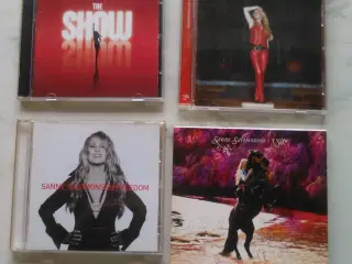 SANNE SALOMONSEN: 4 titler: stk. 25kr.  - Alle 70 