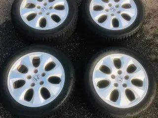 16" alufaelge 5x114.3 med vinterdæk